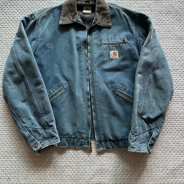 칼하트 디트로이트 자켓 j01 네이비