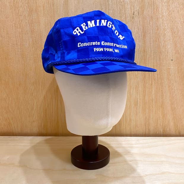 80's VTG checker board cap 80년대 빈티지 체커보드