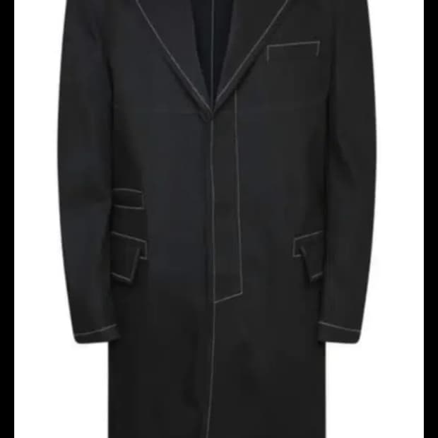 Masion margiela 18fw stiched coat