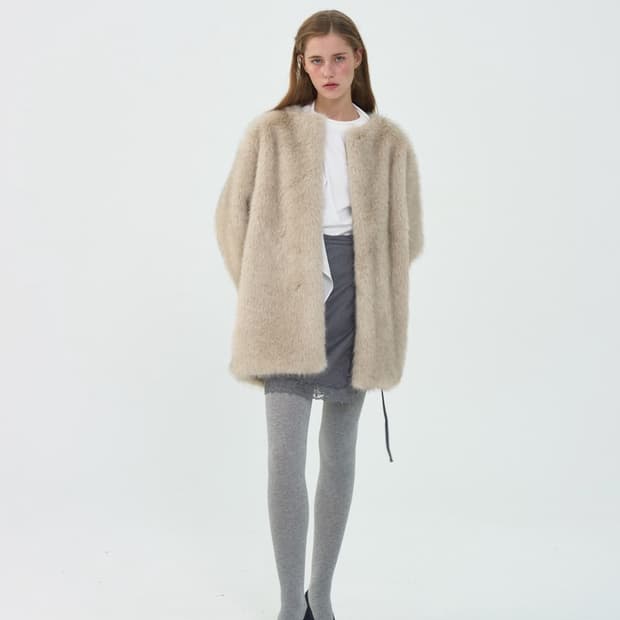 삽니다! 리본빛 jade fur coat