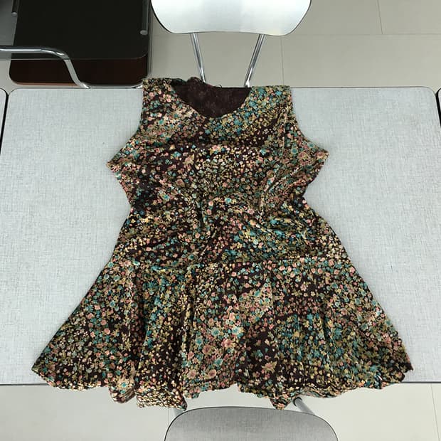 vintage floral one-piece
