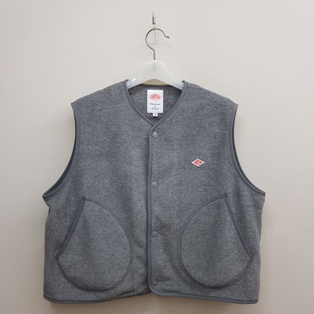 단톤 Danton 2024 플리스 스냅 버튼 베스트 38사이즈