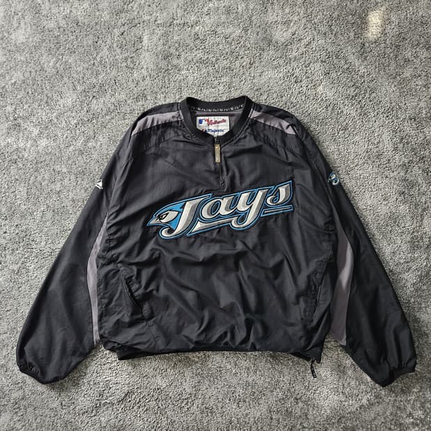 [무료배송] Majestic Toronto Blue Jays 야구 자켓