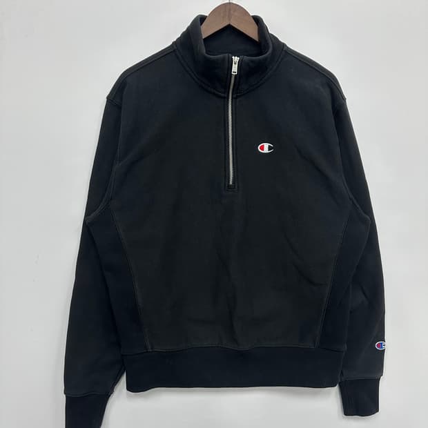 챔피온 블랙 반집업