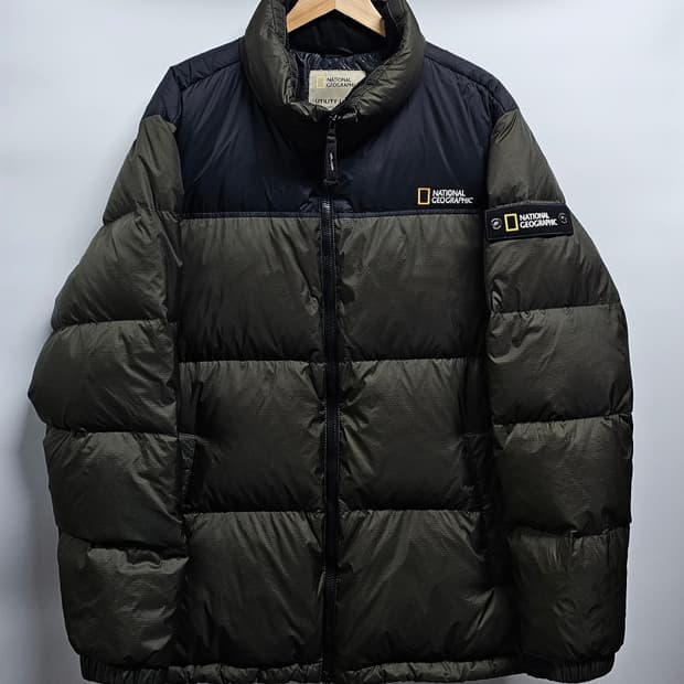 내셔널지오그래픽 바이슨 덕다운패딩 3XL