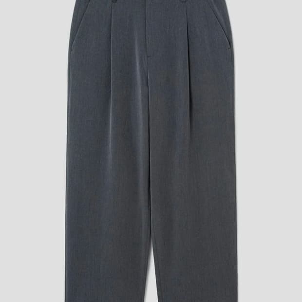 [새상품] 에잇세컨즈 와이드 원턱 그레이 슬랙스 30 31