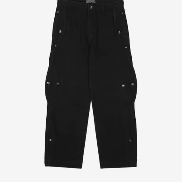 구매) 산산기어 웨이브 코튼 팬츠 블랙 3