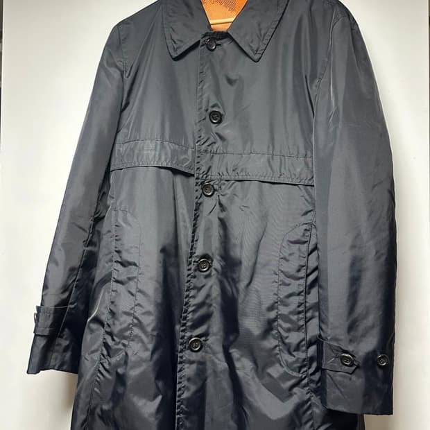 꼼데가르송옴므 나일론 코트 자켓