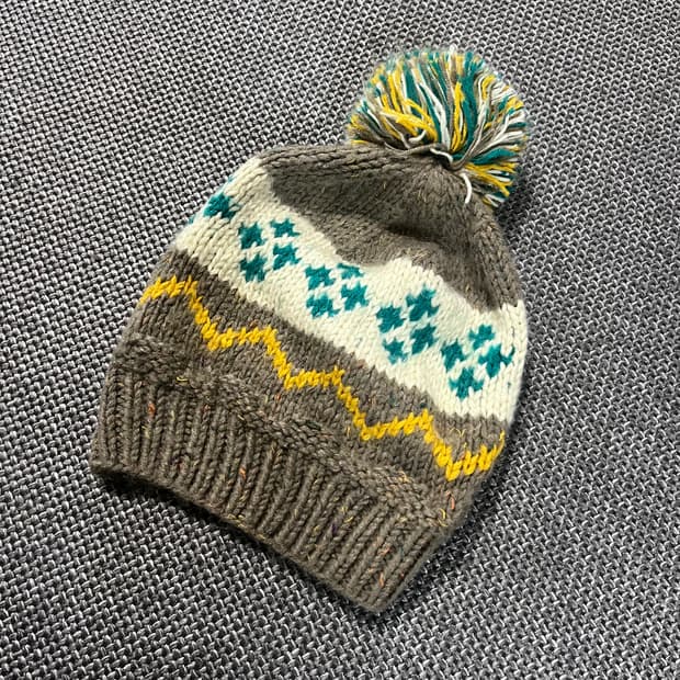 빈티지 방울 비니 