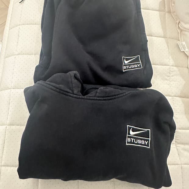 [M,S]나투시 나이키x스투시 스웻 셋업