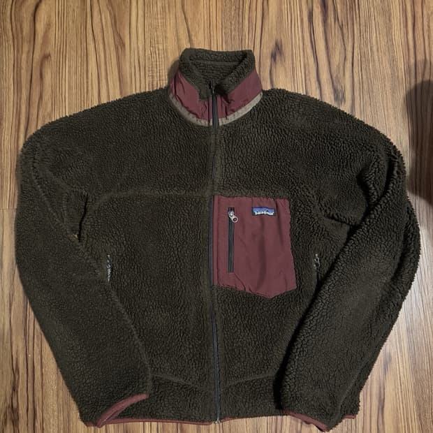 01FW 파타고니아 레트로-X 브라운/버건디