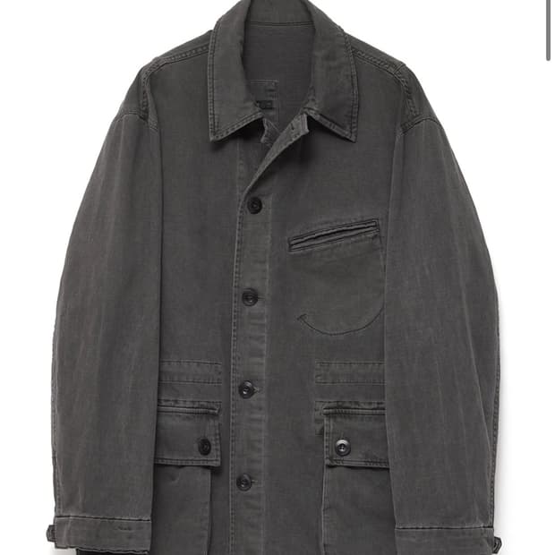 (교환) 해칭룸 밀코트 26ss 그레이 <-> 블랙