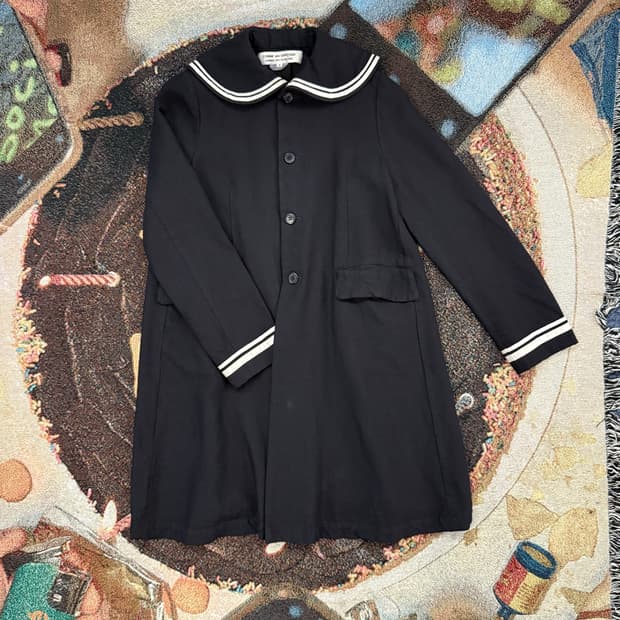2015 꼼데 가르송 세일러 코트