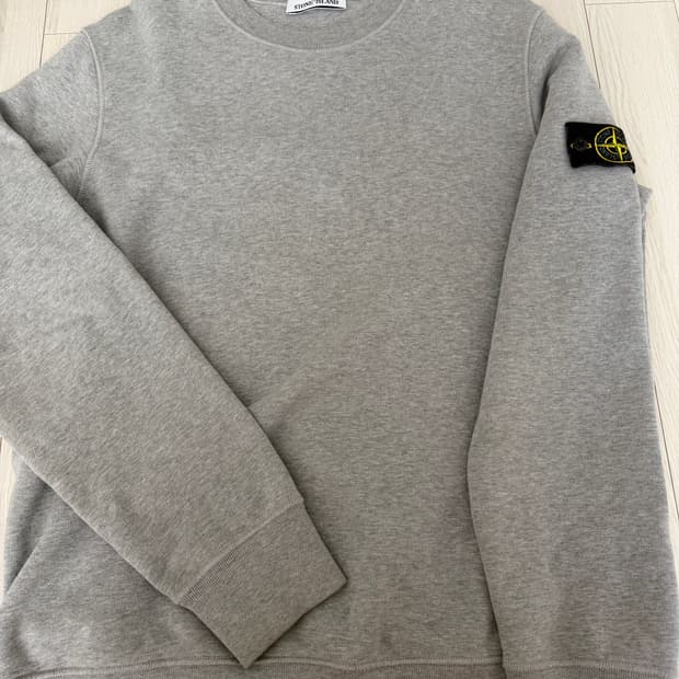 백화점판 신형택 스톤아일랜드 맨투맨 그레이 XL