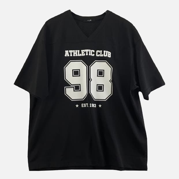 탑텐 블랙 남자 반팔티 XL N4940