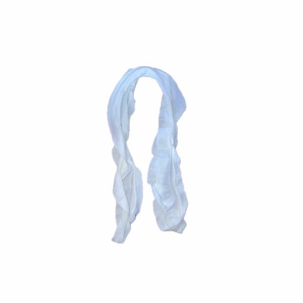 스카프 아이보리