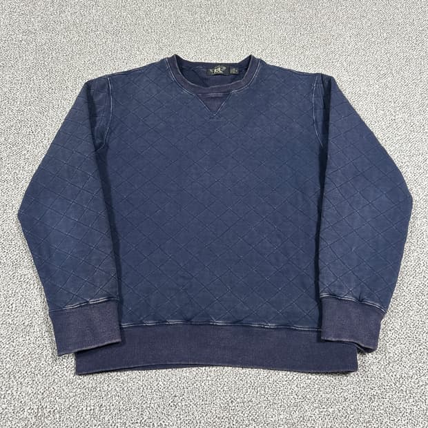 더블알엘 퀼팅 맨투맨 XL