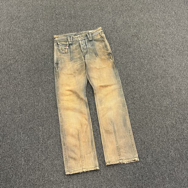 26) DIESEL 디젤 빈티지 샌드워싱 데님팬츠