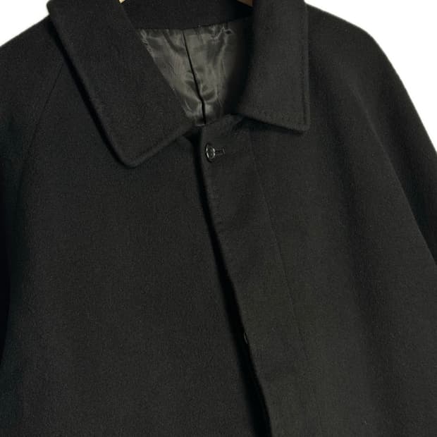 일본 빈티지 캐시미어 100% 발마칸 코트 XL