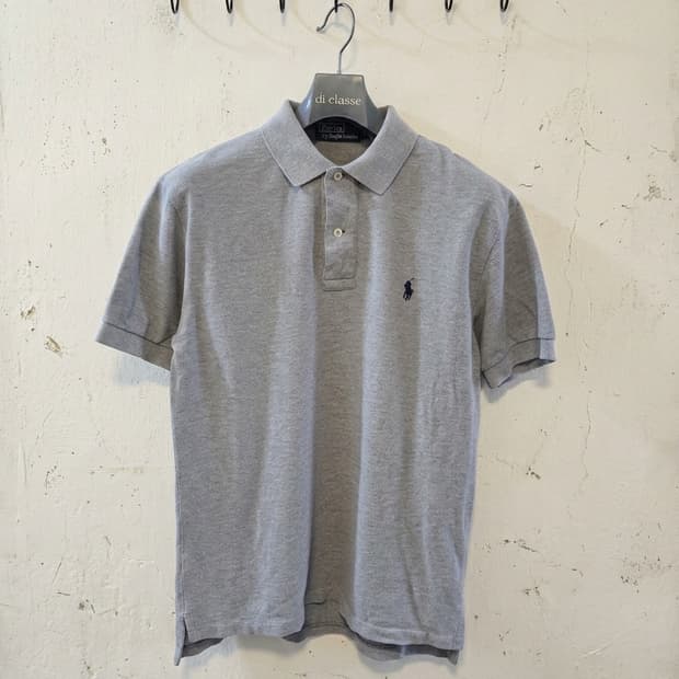 폴로 랄프로렌 회색 카라티 S