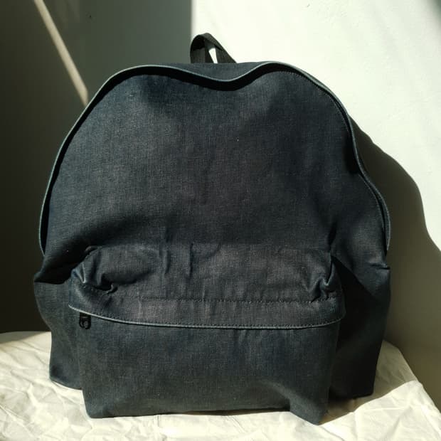 Comme Des Garcons denim backpack