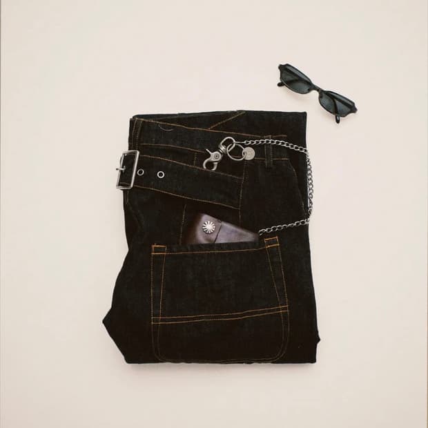 Newcheapchic dp Lazystitch denim pants