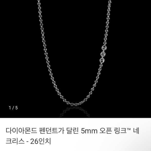 Hoorsenbuhs 홀슨부 목걸이