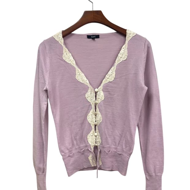 rope cardigan 
