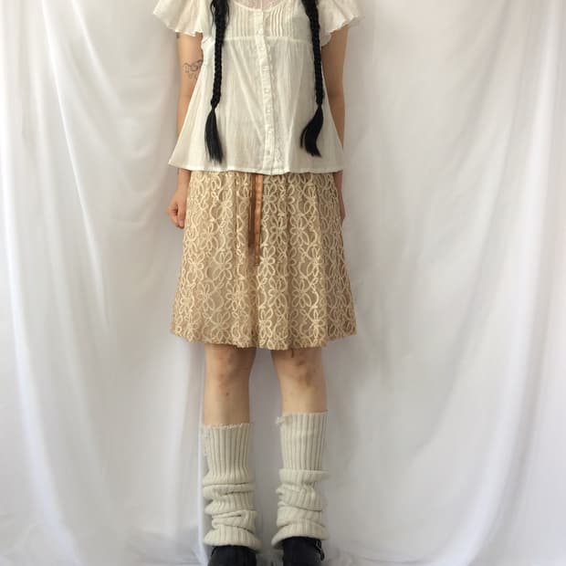 Puff point blouse