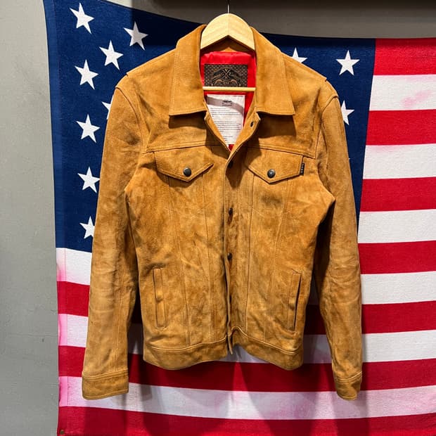 누드본즈 리얼 스웨이드 자켓