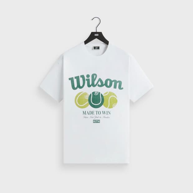 키스 x 윌슨 콜라보 반팔티 새상품