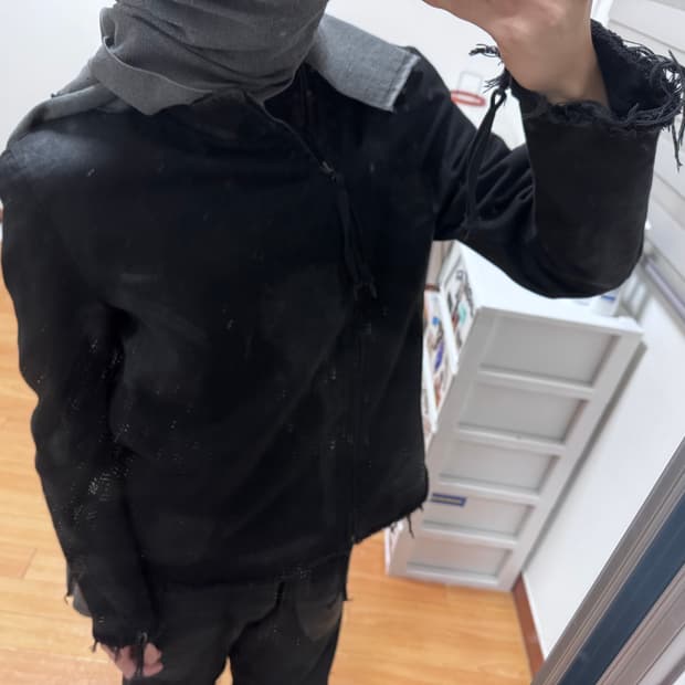 [M] TROUBLEDWATERS 디스트로이드 펜싱 자켓