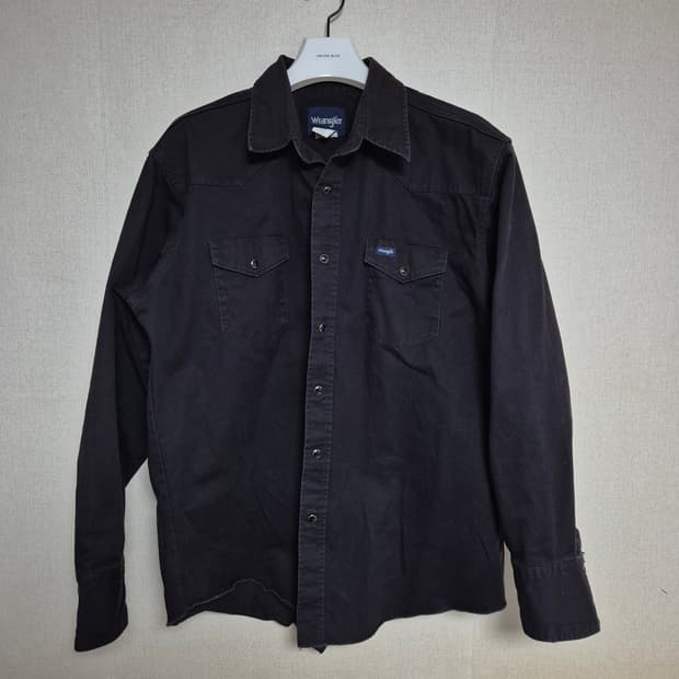 90's 랭글러 wrangler 블랙 웨스턴 셔츠