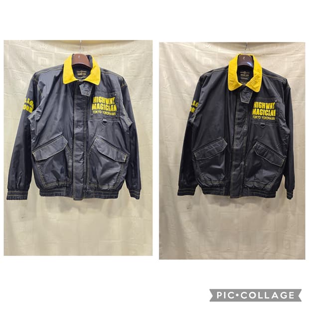 옐로우콘 올드스쿨 빈티지 자켓 바람막이 95. 100