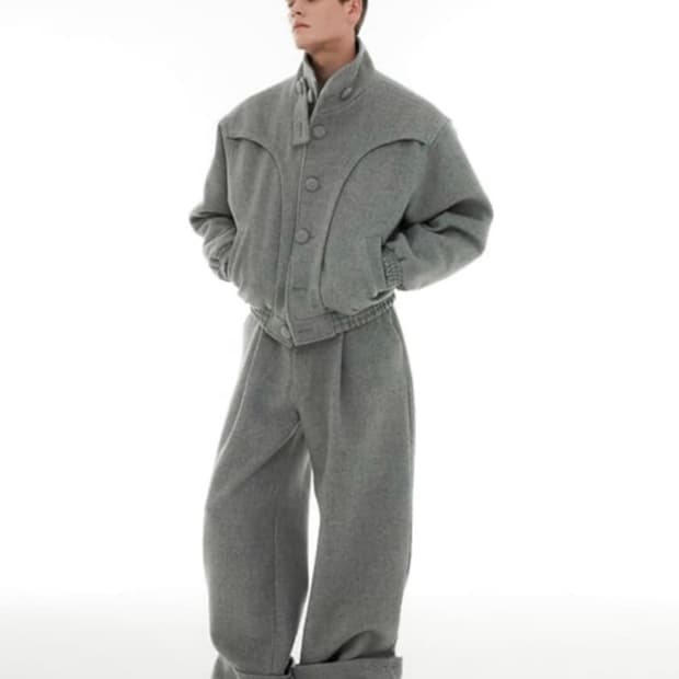 Esc 스튜디오 울 자켓