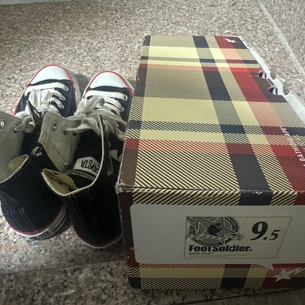 [275] 베이프 샤크 컨버스