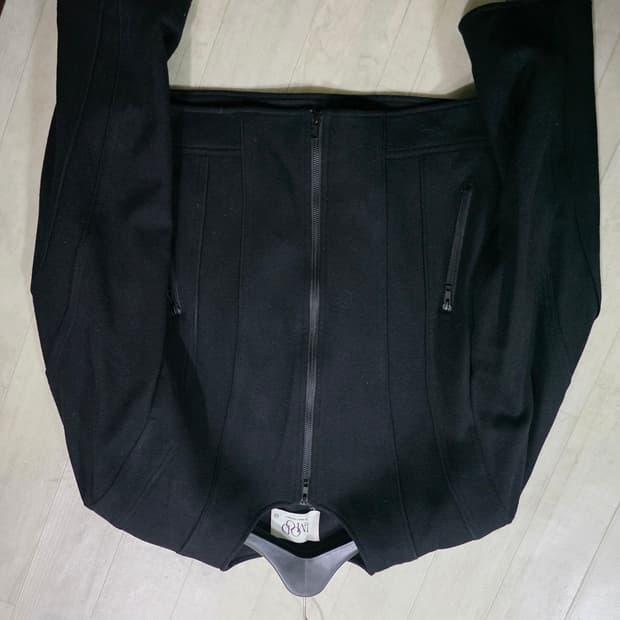 엘무드 코코보이 울 테일러드 자켓 블랙 48