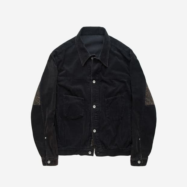 [2] 폴리테루 페이즐리 트러커 다크퍼플네이비