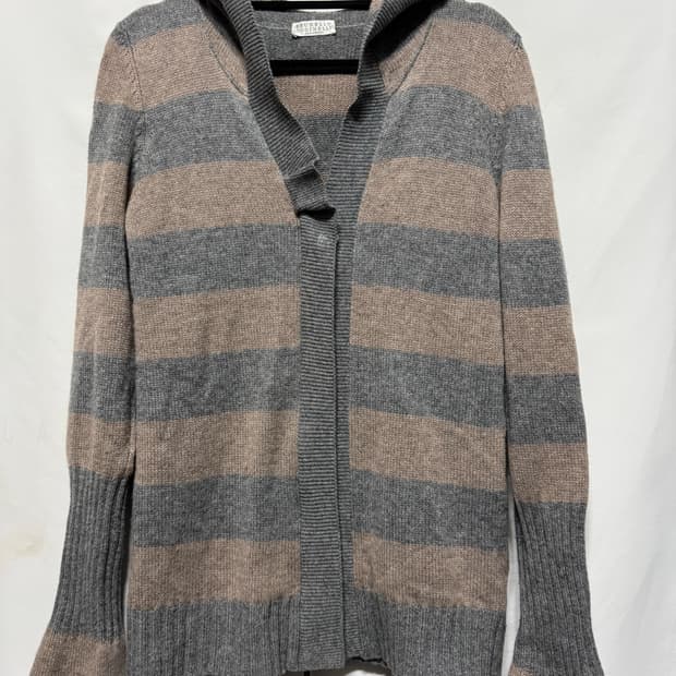 L 브루넬로쿠치넬리 캐시미어 여성 가디건