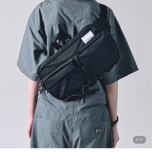 거의새거) 마테마틱 튜링 W20 슬링백 크로스백 블랙