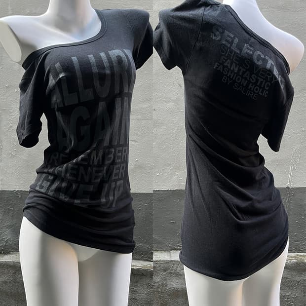 Y2K Faded Print T-shirts
