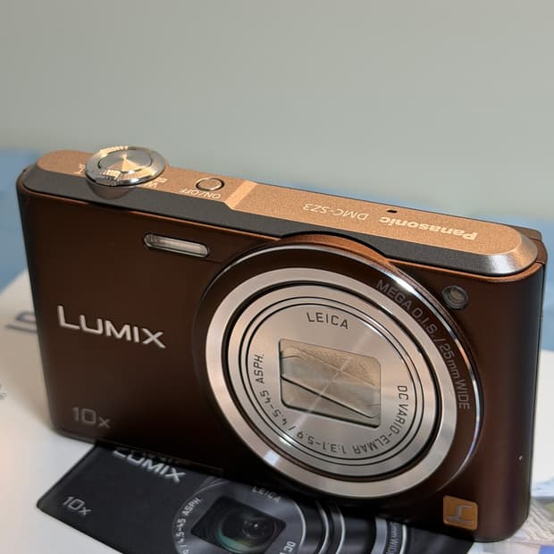 [풀박 초초미품]파나소닉 루믹스 LUMIX  DMC-SZ3 브라운