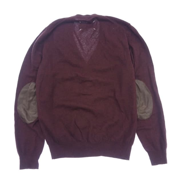 [구매] 마르지엘라 엘보우 패치 가디건 버건디