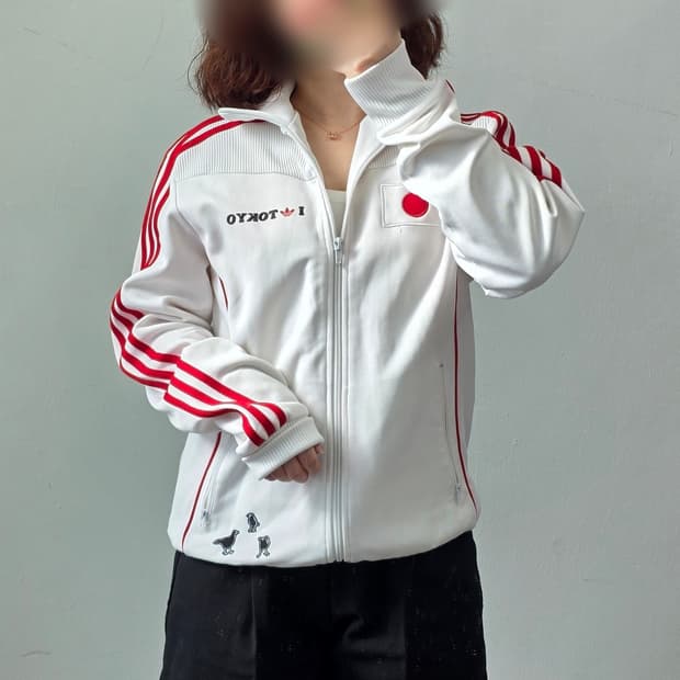 [프립]아디다스 올드스쿨 도쿄 일장기 트랙탑