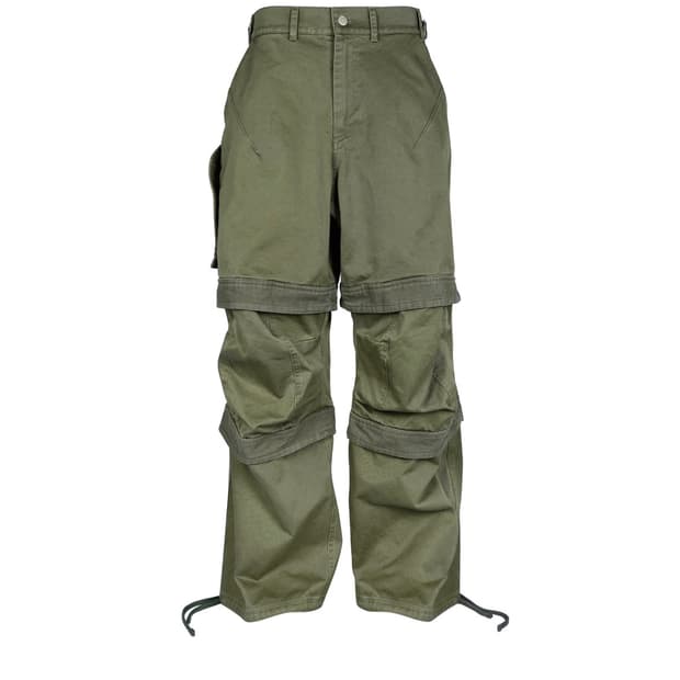 Far Archive Layerd Work Pants Olive