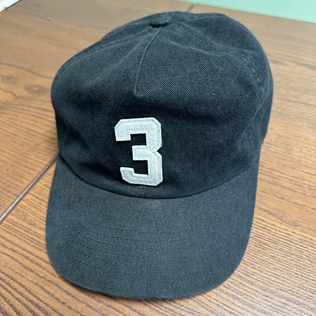 컬렉트피시스 3 볼캡 모자 블랙