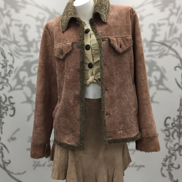 Retro Suede Mustang Coat