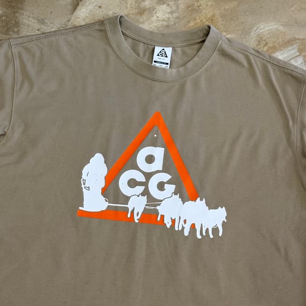 XXL 나이키 acg 프린팅 반팔티