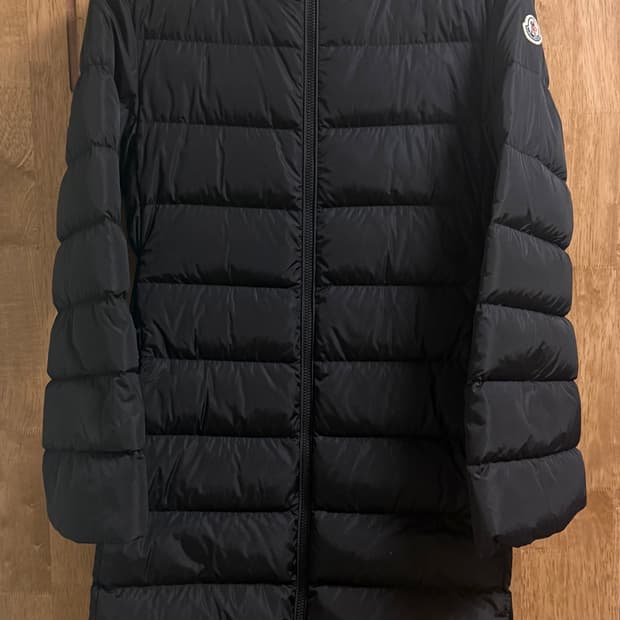 몽클레어 롱패딩 돔베스 구스다운 블랙 22fw