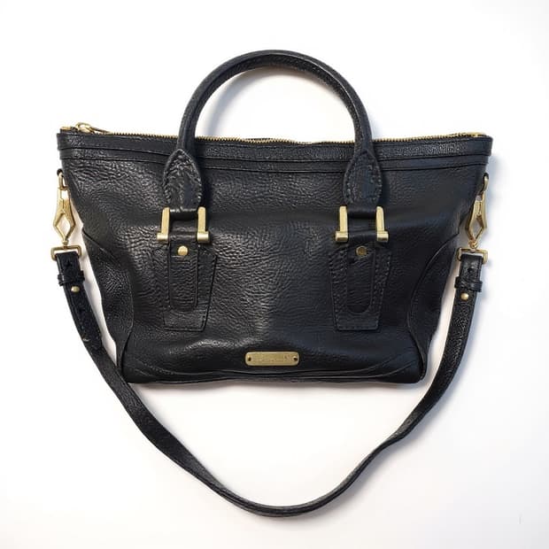 Burberry 버버리 레더 2way 토트 숄더백 블랙 (클래식)